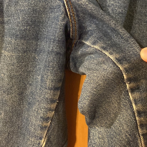 Chic Vintage Mom Jeans Pleated Tapered High Rise Made in USA Plus Size 16-18 - Picture 5 of 12